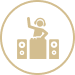 DJ or Live Music icon